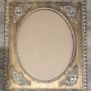 Victorian Antique Gold Picture Frame French Detail Hollywood Regency Wood 8x10